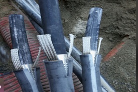 Jonction et protection câbles électriques